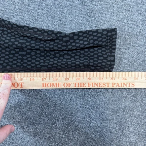 Nike Dri-Fit‎ Tights Womens Medium Black Run Fast Live Fearless Spotted Workout - Picture 13 of 15